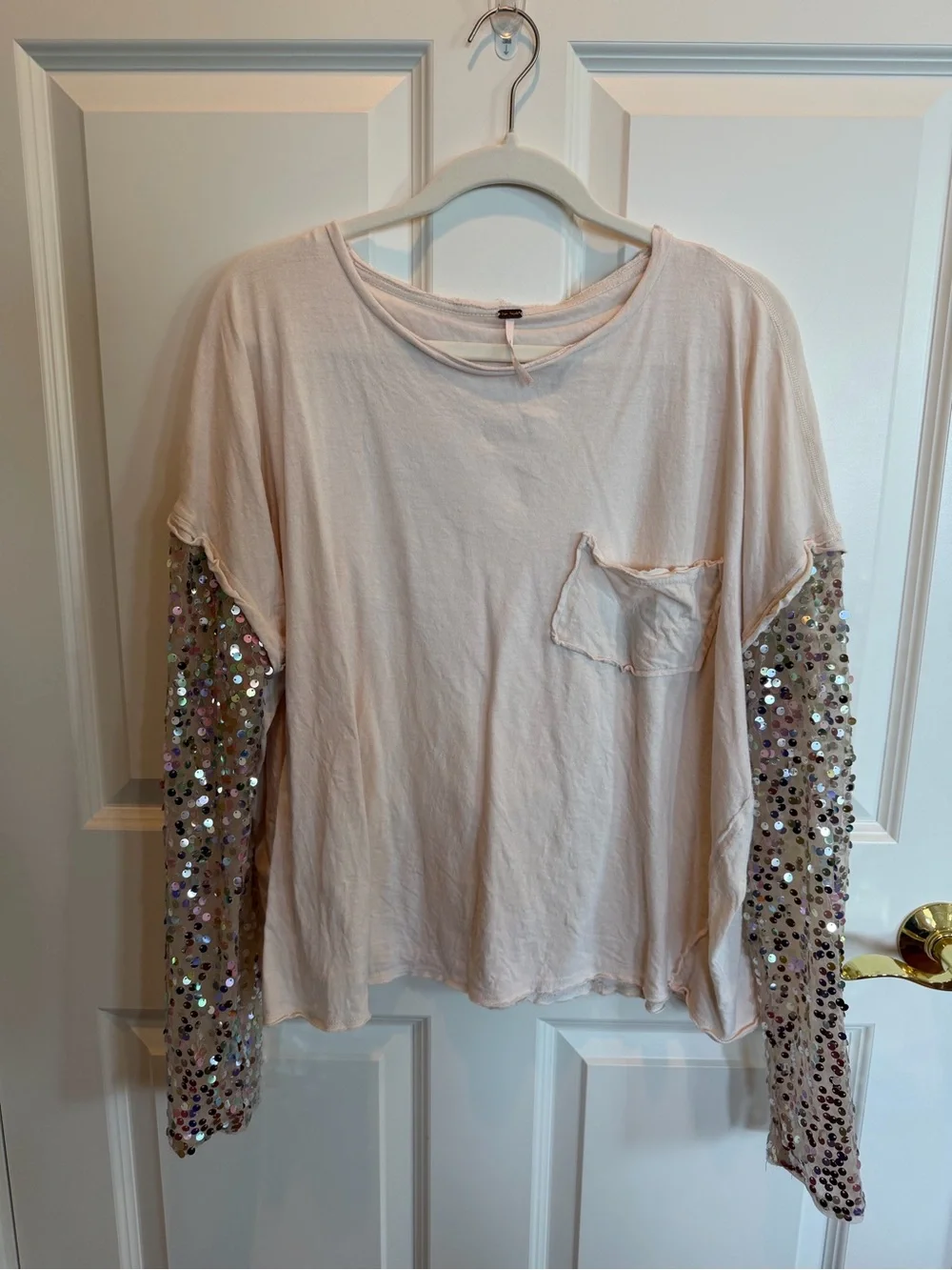 Free People relaxed cream